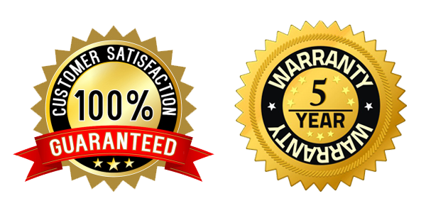 5 year warranty seal