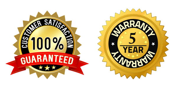 5 year warranty seal